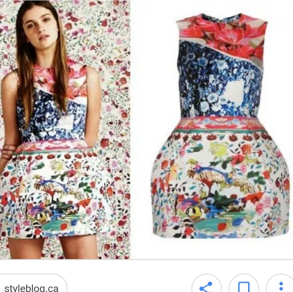 ISO Mary Katrantzou for Topshop dress size 8